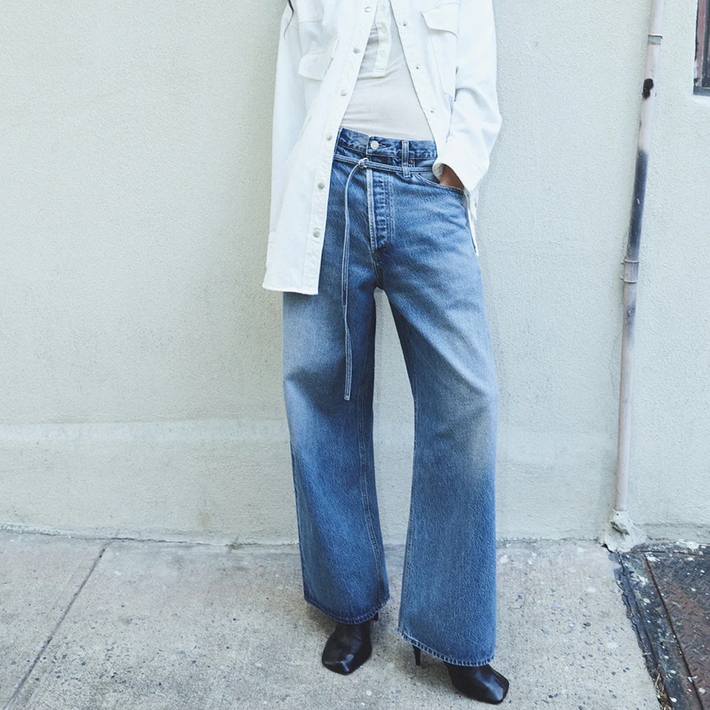 NWT Agolde Emmi Jean in Intuition